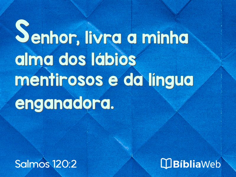 Salmos 120:2 em imagem para compartilhar