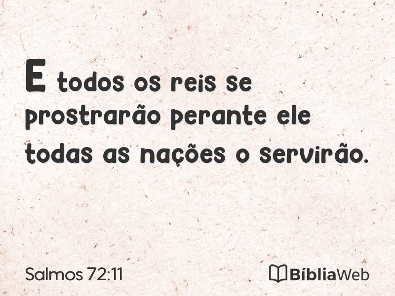 Salmos 72:11 em imagem para compartilhar