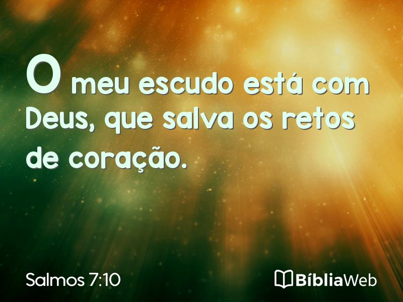 Salmos 7:10 em imagem para compartilhar