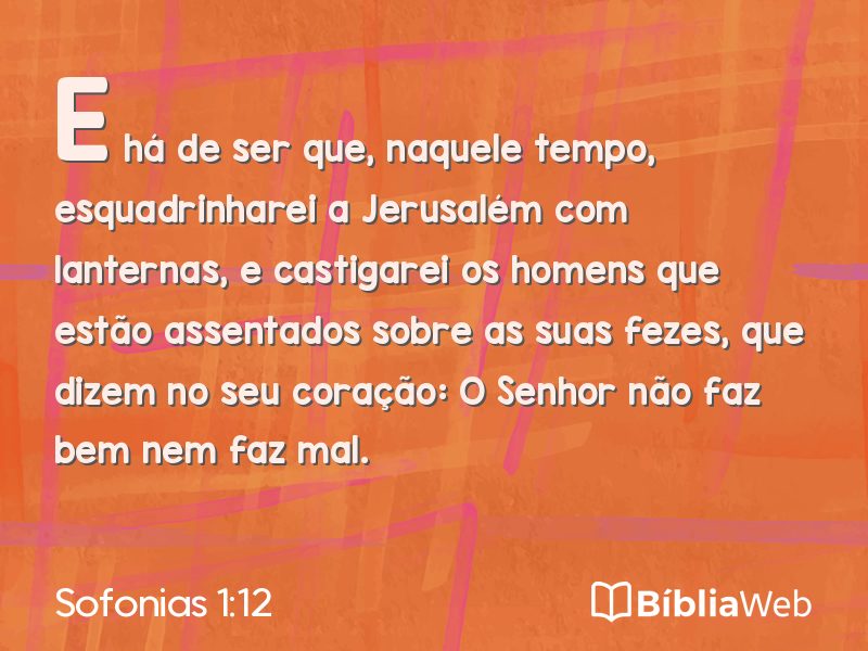 Sofonias 1:12 em imagem para compartilhar