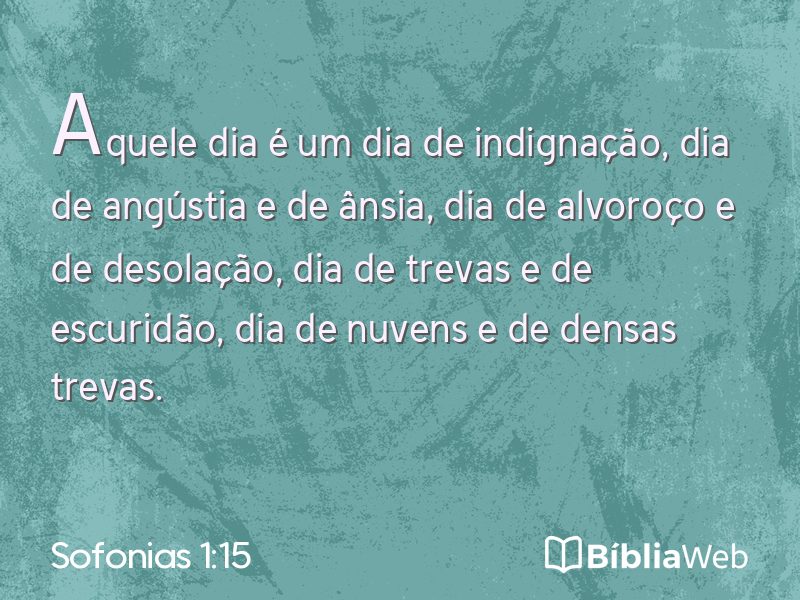 Sofonias 1:15 em imagem para compartilhar