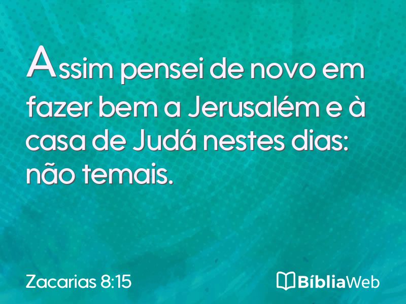 Zacarias 8:15 em imagem para compartilhar