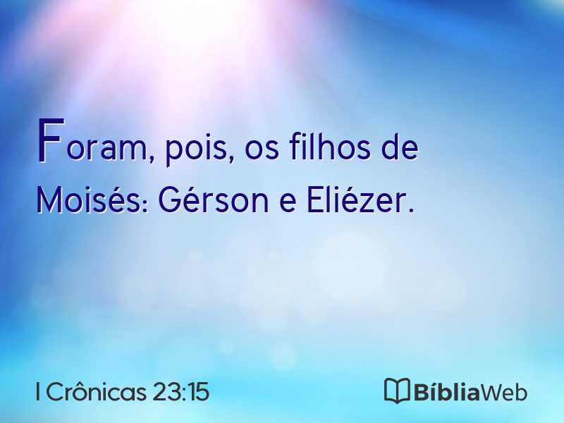 I Crônicas 23:15 em imagem para compartilhar