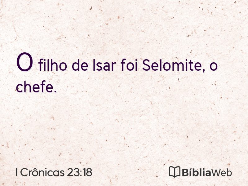 I Crônicas 23:18 em imagem para compartilhar