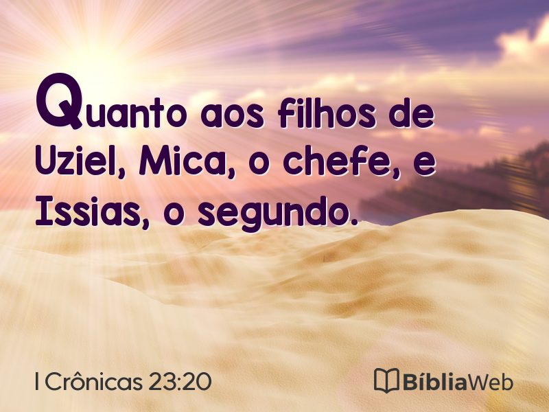 I Crônicas 23:20 em imagem para compartilhar