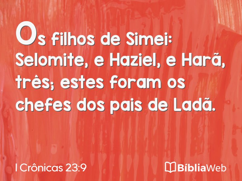 I Crônicas 23:9 em imagem para compartilhar
