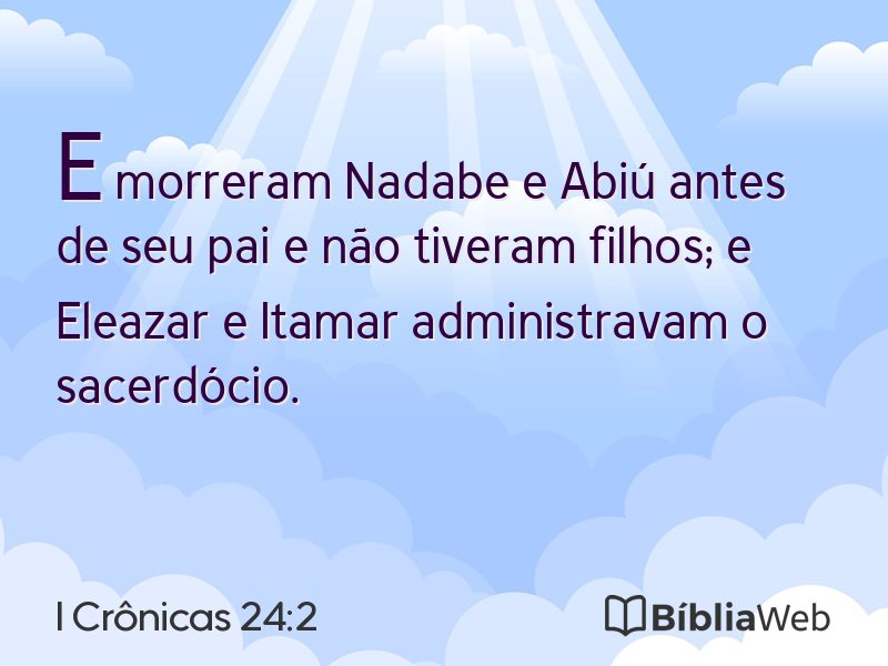 I Crônicas 24:2 em imagem para compartilhar