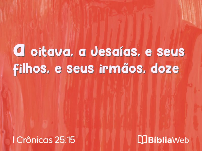 I Crônicas 25:15 em imagem para compartilhar