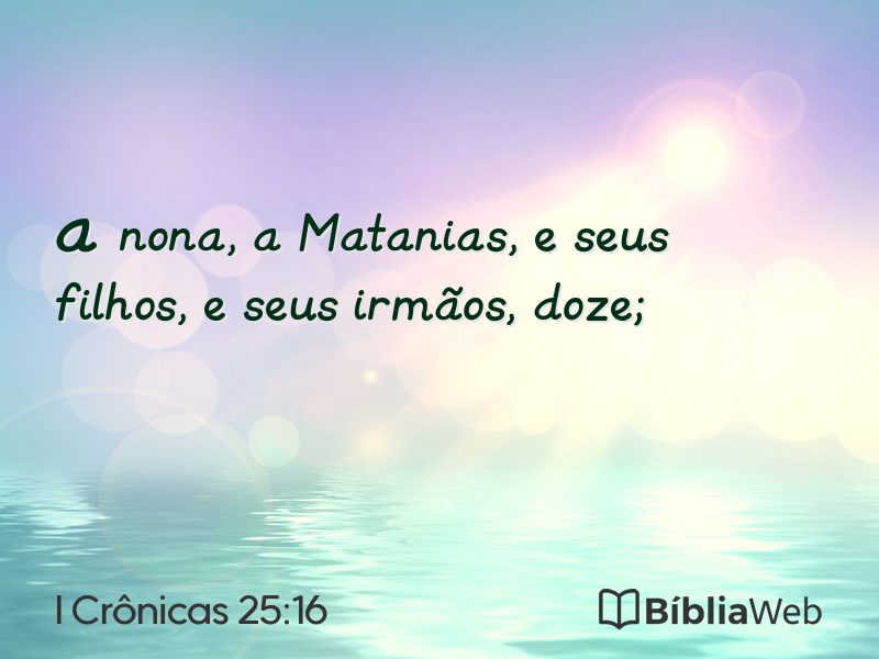 I Crônicas 25:16 em imagem para compartilhar