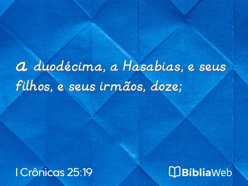 I Crônicas 25:19 em imagem para compartilhar