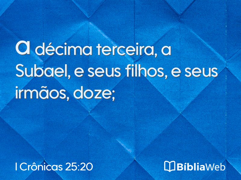 I Crônicas 25:20 em imagem para compartilhar