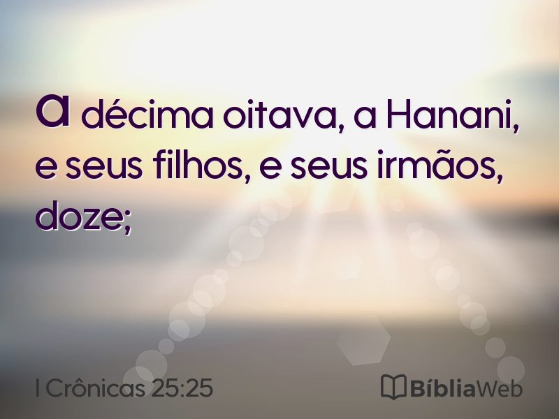 I Crônicas 25:25 em imagem para compartilhar
