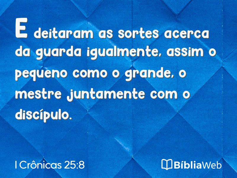 I Crônicas 25:8 em imagem para compartilhar
