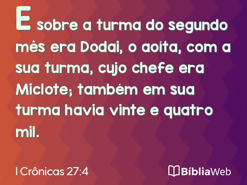 I Crônicas 27:4 em imagem para compartilhar