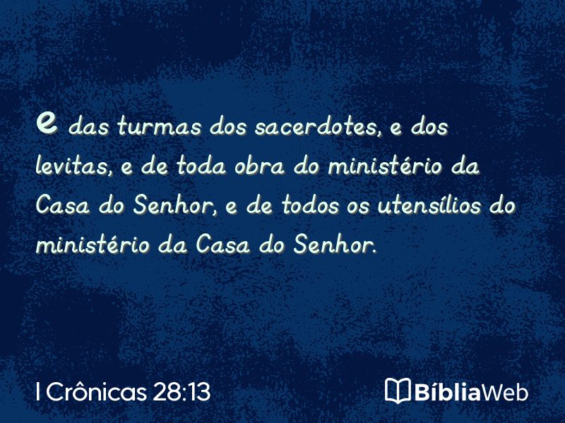 I Crônicas 28:13 em imagem para compartilhar