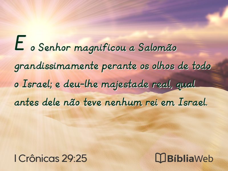 I Crônicas 29:25 em imagem para compartilhar