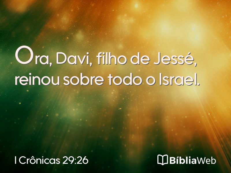 I Crônicas 29:26 em imagem para compartilhar