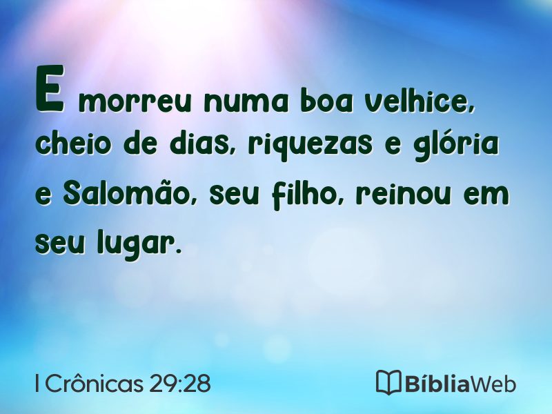 I Crônicas 29:28 em imagem para compartilhar