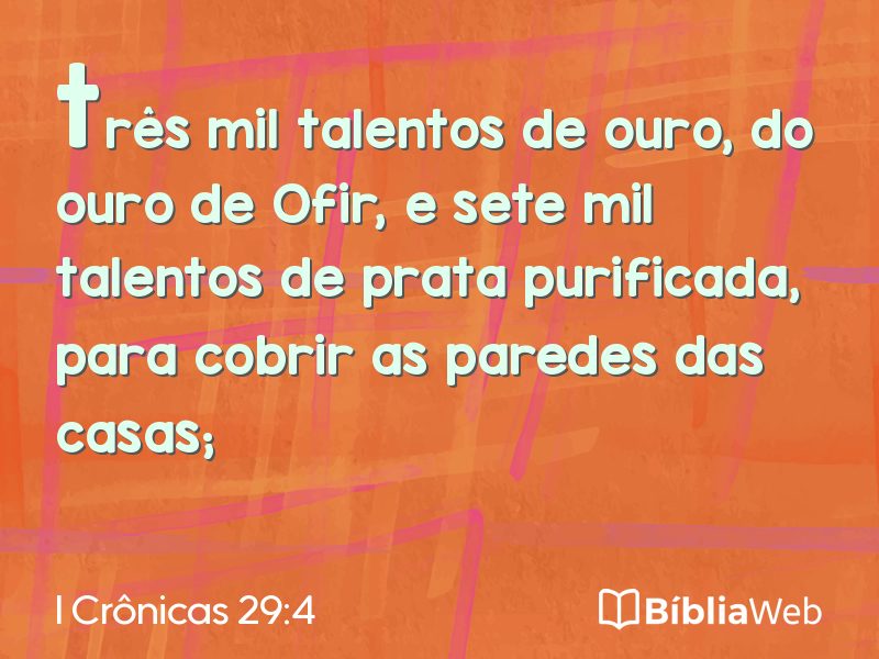 I Crônicas 29:4 em imagem para compartilhar