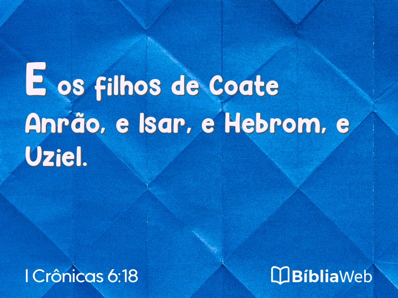 I Crônicas 6:18 em imagem para compartilhar