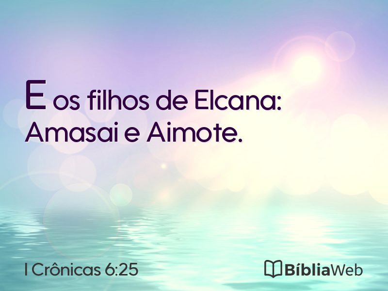 I Crônicas 6:25 em imagem para compartilhar
