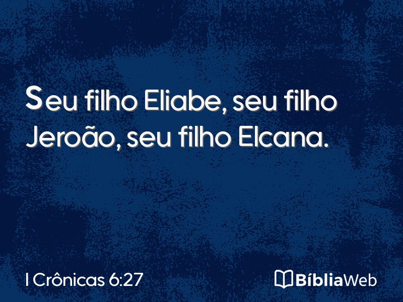 I Crônicas 6:27 em imagem para compartilhar