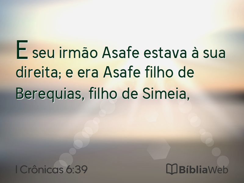 I Crônicas 6:39 em imagem para compartilhar