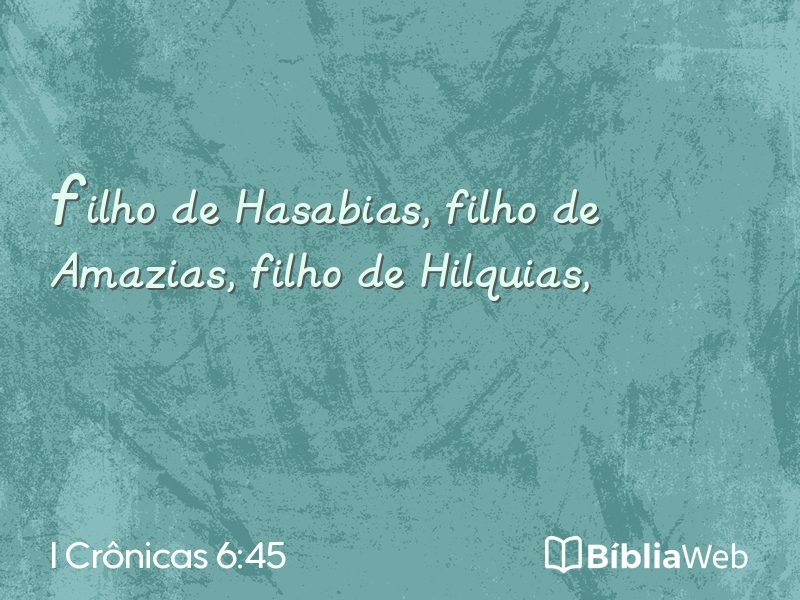 I Crônicas 6:45 em imagem para compartilhar