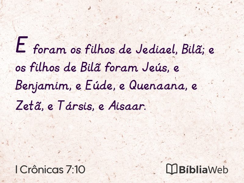 I Crônicas 7:10 em imagem para compartilhar