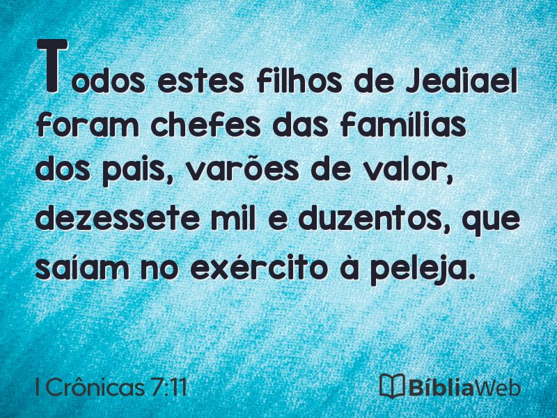 I Crônicas 7:11 em imagem para compartilhar