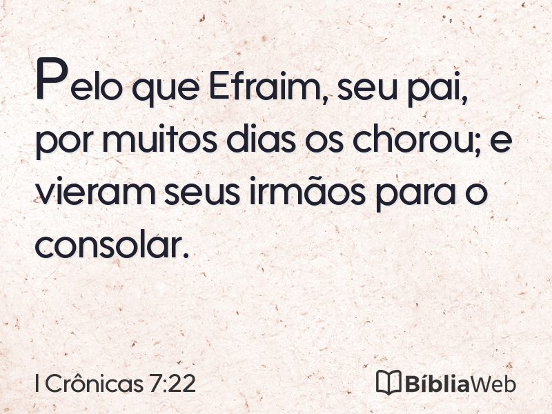 I Crônicas 7:22 em imagem para compartilhar