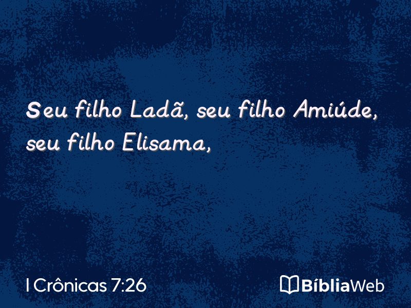 I Crônicas 7:26 em imagem para compartilhar