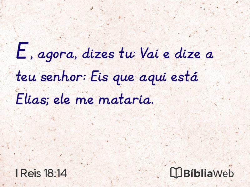 I Reis 18:14 em imagem para compartilhar