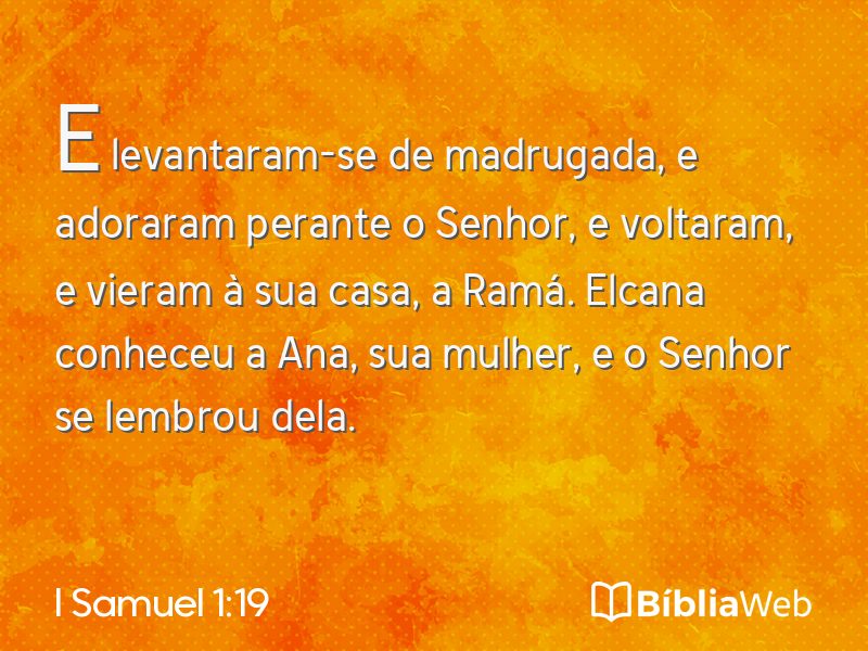 I Samuel 1:19 em imagem para compartilhar
