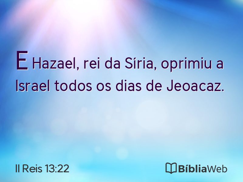 II Reis 13:22 em imagem para compartilhar