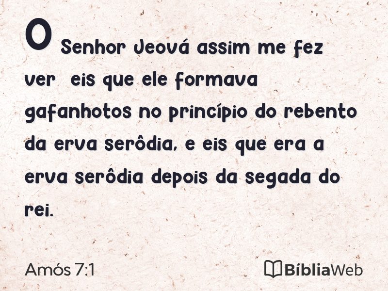 Amós 7:1 em imagem para compartilhar