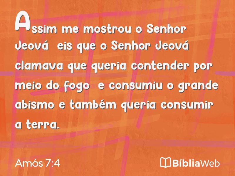 Amós 7:4 em imagem para compartilhar