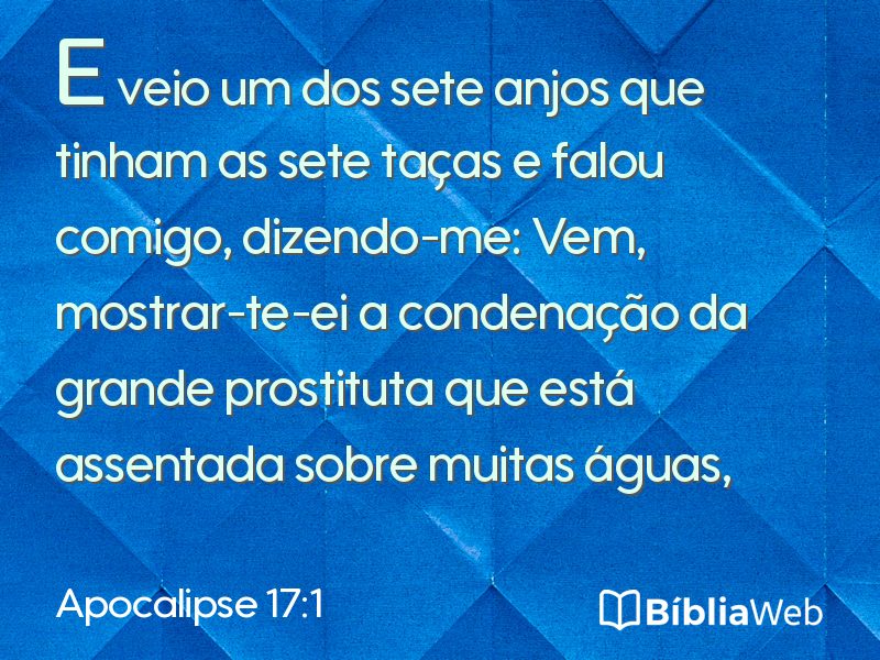 Apocalipse 17:1 em imagem para compartilhar