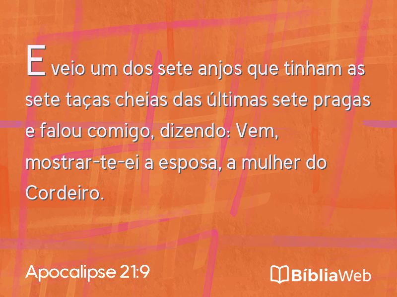 Apocalipse 21:9 em imagem para compartilhar