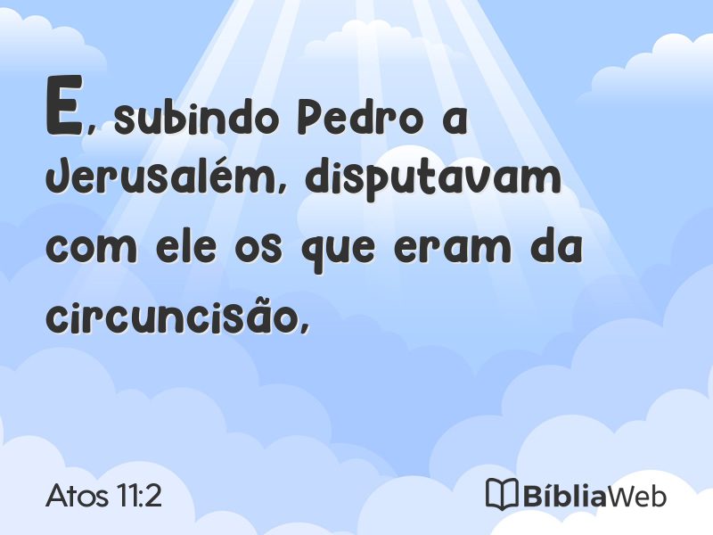 Atos 11:2 em imagem para compartilhar