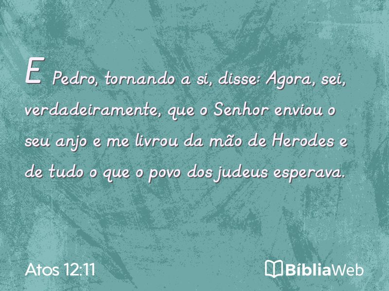Atos 12:11 em imagem para compartilhar
