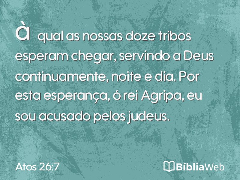 Atos 26:7 em imagem para compartilhar