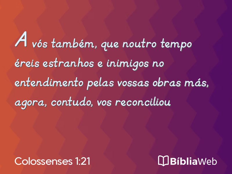 Colossenses 1:21 em imagem para compartilhar