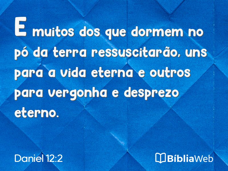 Daniel 12:2 em imagem para compartilhar