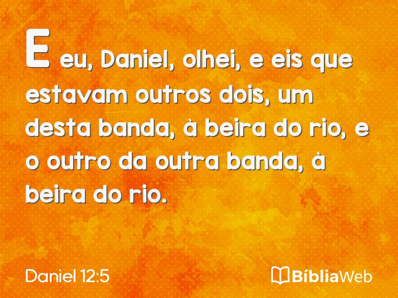 Daniel 12:5 em imagem para compartilhar