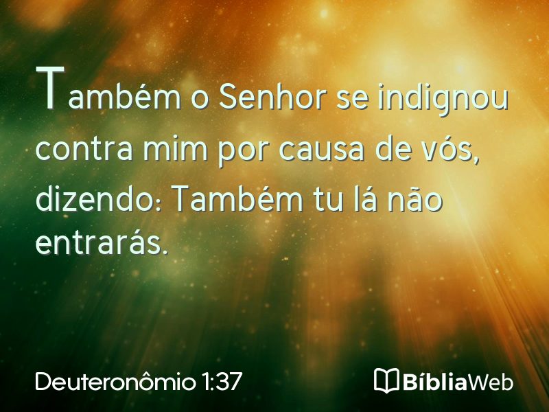 Deuteronômio 1:37 em imagem para compartilhar