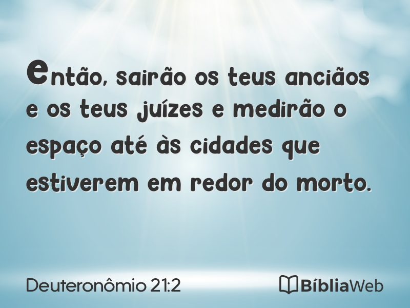 Deuteronômio 21:2 em imagem para compartilhar