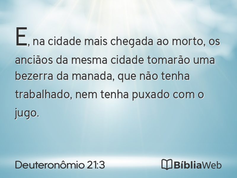 Deuteronômio 21:3 em imagem para compartilhar