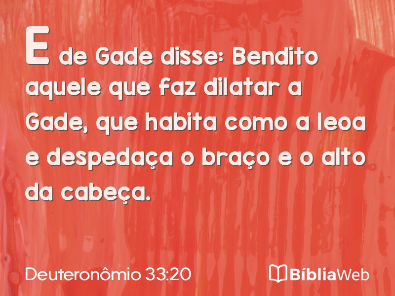 Deuteronômio 33:20 em imagem para compartilhar