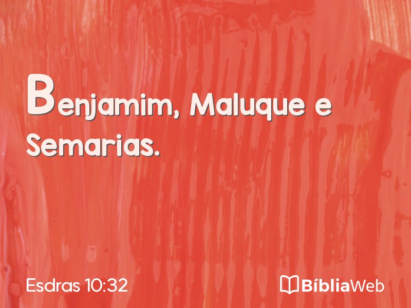Esdras 10:32 em imagem para compartilhar